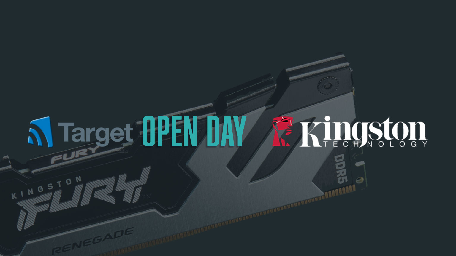 Kingston Technology at the Target Open Day 2023