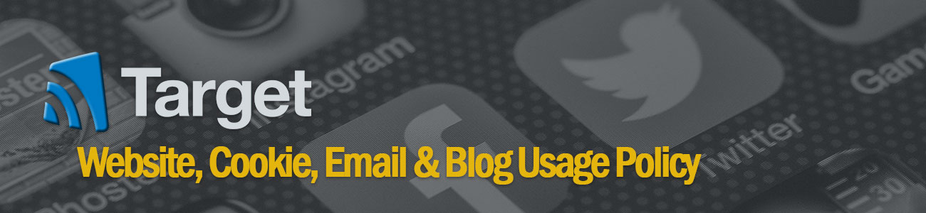 Website Cookie Email & Blog Usage Policy