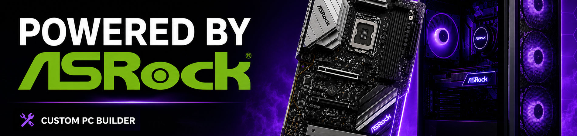 ASRock in the Custom PC Builder