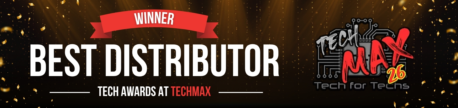Best Distributor Award at TechMAX 26