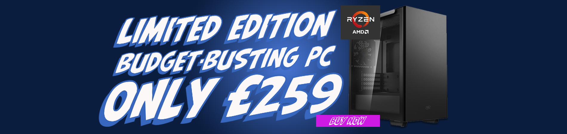 Budget Buster AMD Ryzen-Powered Desktop PC