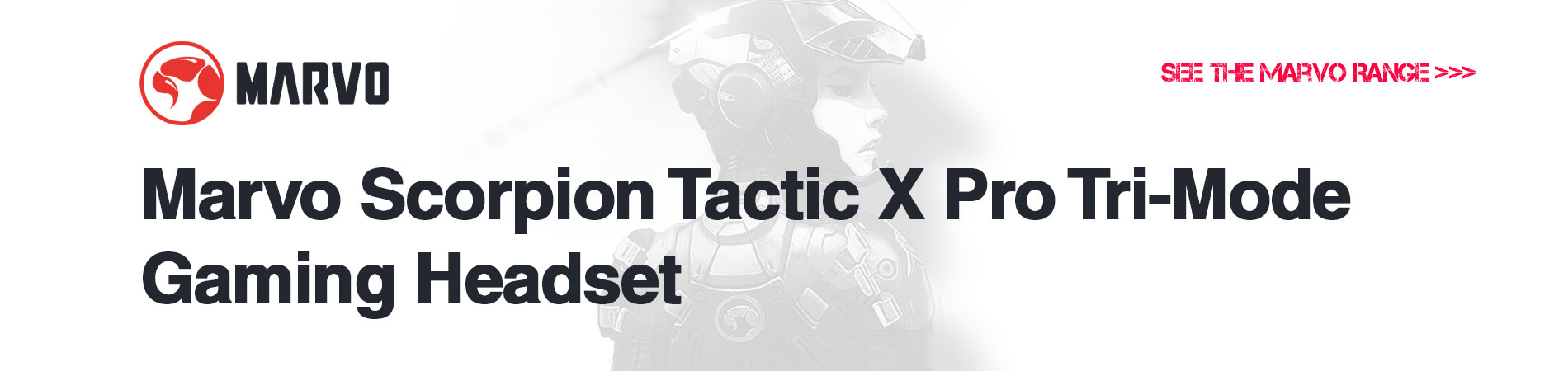 Marvo Scorpion Tactic X Pro Wireless Headset