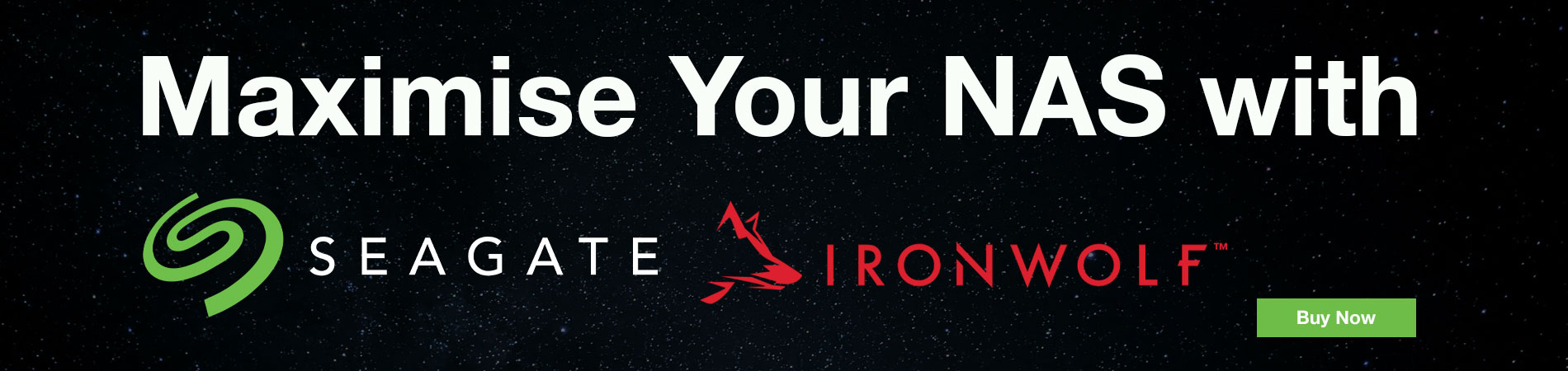 Maximise Your NAS with Seagate IronWolf