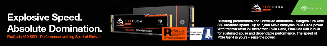 Seagate Firecuda 530 Gen4 Playstation 5 Compatible  SSDs