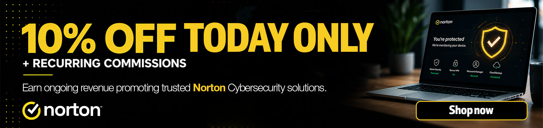 10% OFF TODAY ONLY NORTON